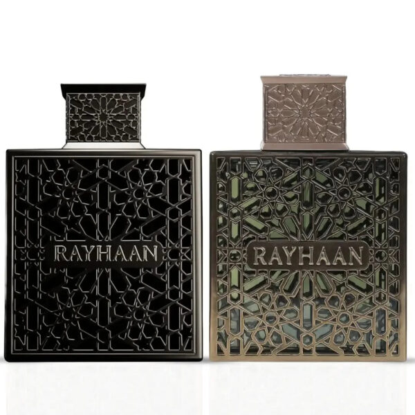 Rayhaan Obsidian & Rayhaan Terra Bundle Eau de Parfum for Unisex – 100 ml