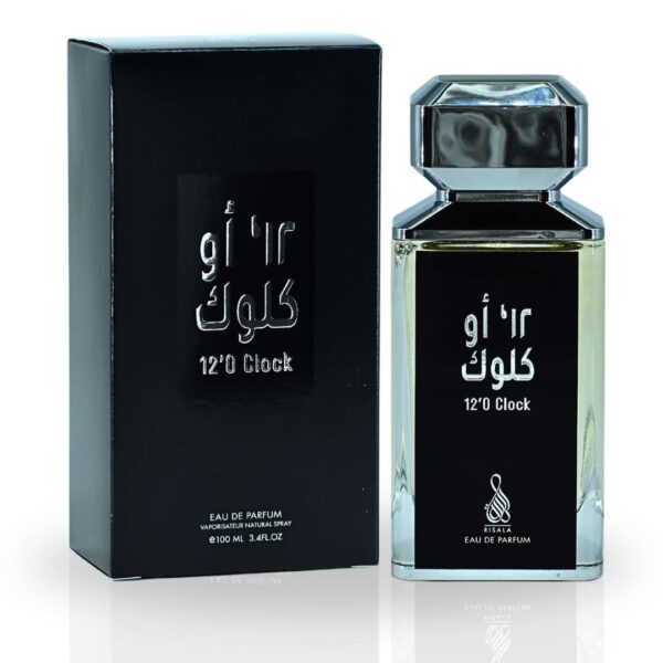 RISALA 12'O Clock Eau de Parfum for Unisex – 100 ml