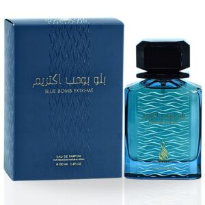 RISALA Blue Bomb Extreme Long Lasting Luxurious Exquisite & Captivating Aroma. Eau de Parfum for Unisex