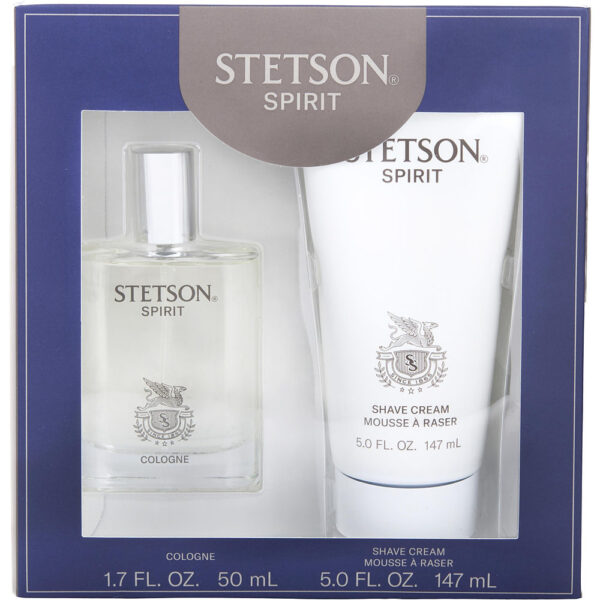 Stetson Spirit & SHAVING CREAM Cologne for Men – 1.7 oz
