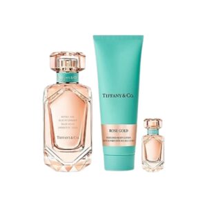 Tiffany & Co. Rose Gold 3 piece v2 Eau de Parfum for Women (Gift Set)