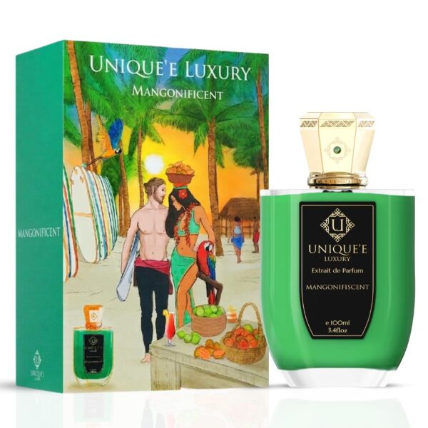 Unique'e Luxury Unique’e Luxury Mangonifiscent Extrait de Parfum for Unisex – 100 ml Unique'e Luxury Unique’e Luxury Mangonifiscent Extrait de Parfum for Unisex – 100 ml
