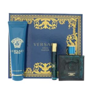 Versace Eros 3 piece Parfum for Men – 3 piece gift set