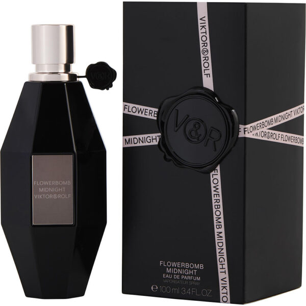 Viktor & Rolf Flowerbomb Midnight Eau de Parfum for Women – 3.4 oz