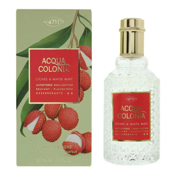 4711 Acqua Colonia Lychee & White Mint Eau de Cologne for Unisex