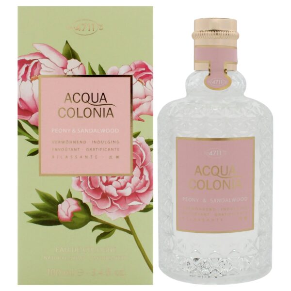 4711 Acqua Colonia Peony & Sandalwood Eau de Cologne for Unisex 4711 Acqua Colonia Peony & Sandalwood Eau de Cologne for Unisex