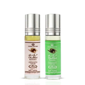 Al Rehab Choco Musk Marshmallow & Choco Musk Pistachio CPO Bundle Perfume Oil for Unisex (Sample)