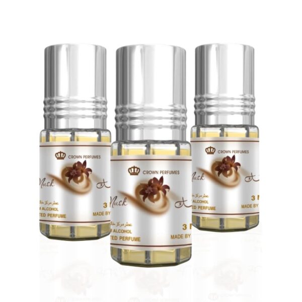 Al Rehab Choco Musk Pack of 3 Perfume Oil for Unisex (Sample) Al Rehab Choco Musk Pack of 3 Perfume Oil for Unisex (Sample)