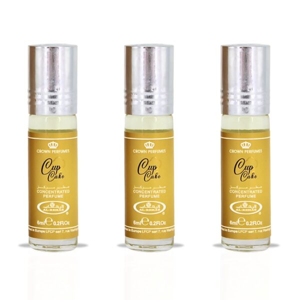 Al Rehab Cupcake CPO Pack of 3 Perfume Oil for Unisex (Sample) Al Rehab Cupcake CPO Pack of 3 Perfume Oil for Unisex (Sample)