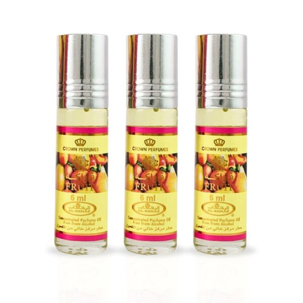 Al Rehab Fruit CPO Pack of 3 Perfume Oil for Unisex (Sample)