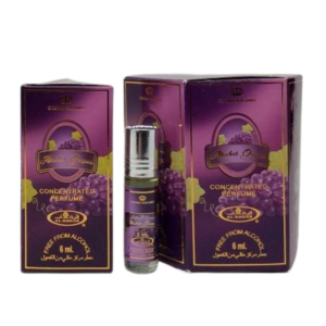 Al Rehab Grapes . Roll on by Al Box of 6 Perfume Oil for Unisex