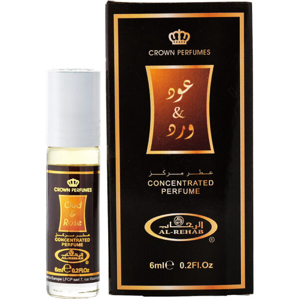 Al Rehab Oud Rose CONCENTRATED ROLL ON OIL for Unisex (Sample) Al Rehab Oud Rose CONCENTRATED ROLL ON OIL for Unisex (Sample)