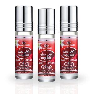 Al Rehab Tooty Musk Pack of 3 Perfume Oil for Unisex (Sample)