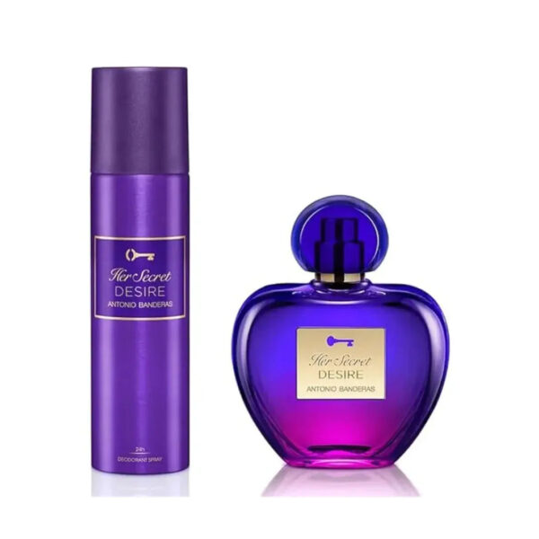 Antonio Banderas Her Secret Desire Gift Set for Women Antonio Banderas Her Secret Desire Gift Set for Women
