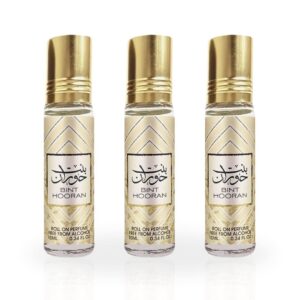 Ard Al Zaafaran Bint Hooran Roll On CPO Pack of 3 Perfume Oil for Unisex (Sample)