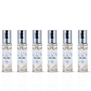 Ard Al Zaafaran Pure Musk Roll On CPO Pack of 6 Perfume Oil for Unisex