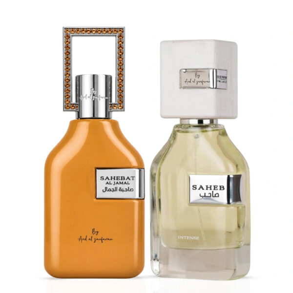 Ard Al Zaafaran Saheb Intense & Sahebat Al Jamal Sprays Bundle Eau de Parfum for Unisex
