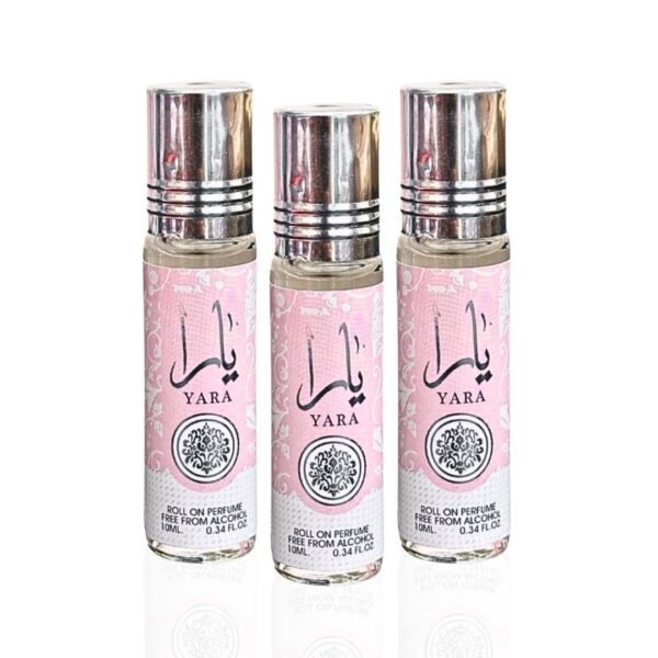 Ard Al Zaafaran Yara Roll On CPO Pack of 3 Perfume Oil for Unisex (Sample) Ard Al Zaafaran Yara Roll On CPO Pack of 3 Perfume Oil for Unisex (Sample)