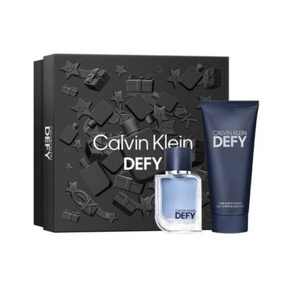 Calvin Klein Defy 2 piece Eau de Toilette for Men (Gift Set)