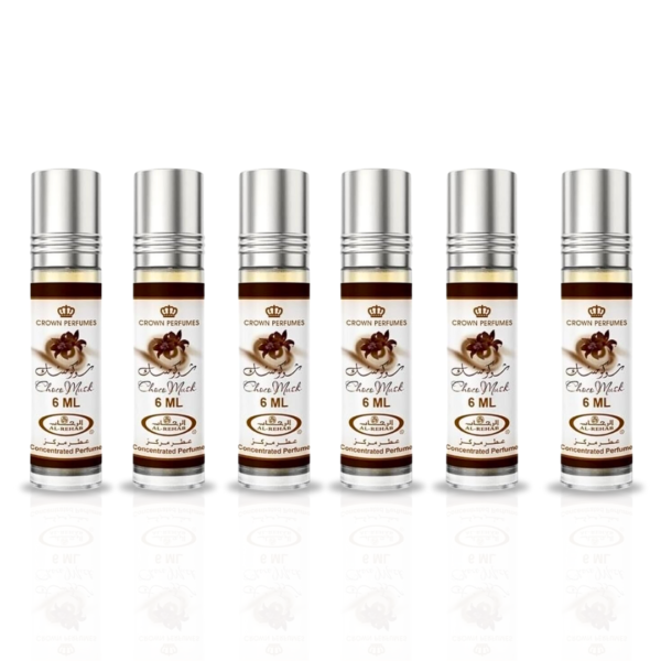 Choco Musk . Roll on by Al Rehab Box of 6 Perfume Oil for Unisex (Sample) Choco Musk . Roll on by Al Rehab Box of 6 Perfume Oil for Unisex (Sample)