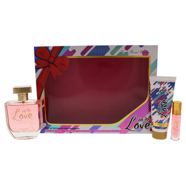 Cosmo Designs So In Love 3 Pc for Women (Gift Set) Cosmo Designs So In Love 3 Pc for Women (Gift Set)