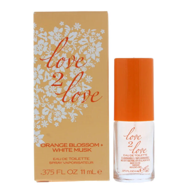 Coty Love 2 Love Orange Blossom + White Musk Eau de Toilette for Women