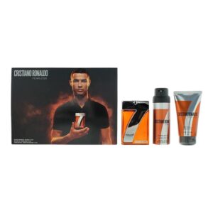 Cristiano Ronaldo CR7 Fearless 3 piece Eau de Toilette for Men (Gift Set)