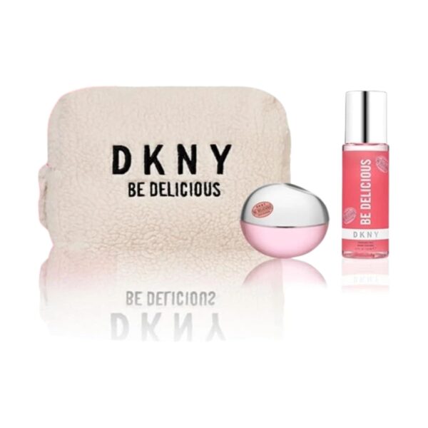 DKNY Be Delicious Fresh Blossom 3 piece Eau de Parfum for Women (Gift Set) DKNY Be Delicious Fresh Blossom 3 piece Eau de Parfum for Women (Gift Set)