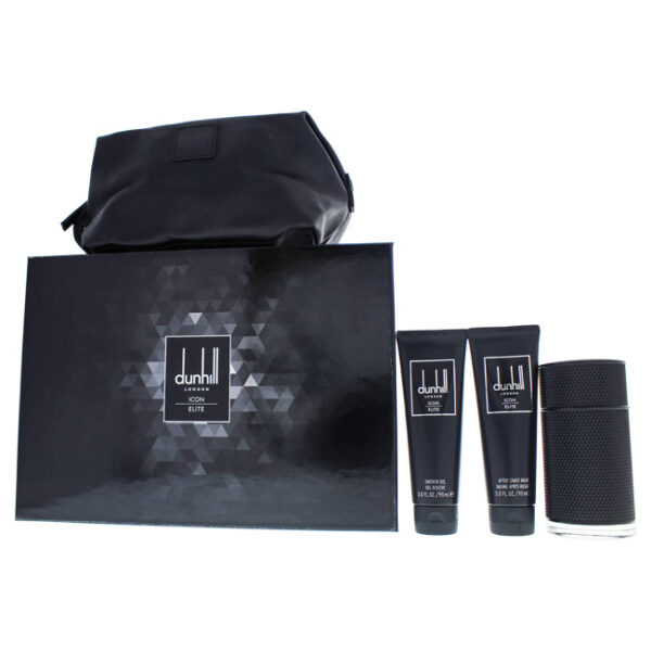 Dunhill Icon Elite 4 Pc for Men (Gift Set)