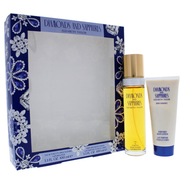 Elizabeth Taylor Diamonds and Sapphires 2 Pc for Women (Gift Set) Elizabeth Taylor Diamonds and Sapphires 2 Pc for Women (Gift Set)