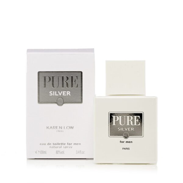 Exclusive Selection Pure Silver Eau de Toilette for Men Exclusive Selection Pure Silver Eau de Toilette for Men