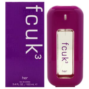 French Connection UK Fcuk 3 Her Eau de Toilette for Women