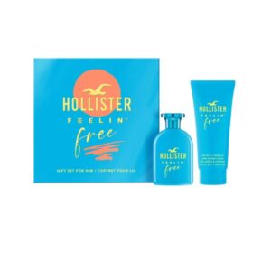 Hollister Feelin’ Free 2 piece Eau de Toilette for Men (Gift Set)
