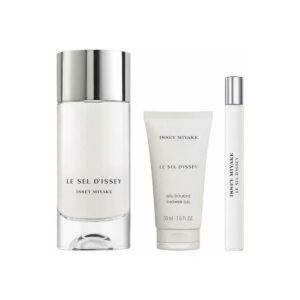 Issey Miyake Le Sel D’ 3 piece v2 Eau de Parfum for Men (Gift Set)