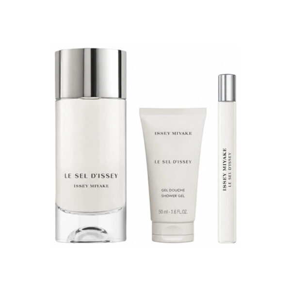Issey Miyake Le Sel D’ 3 piece v2 Eau de Parfum for Men (Gift Set)