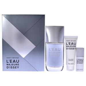 Issey Miyake Leau Majeure Dissey 3 Pc for Men (Gift Set)
