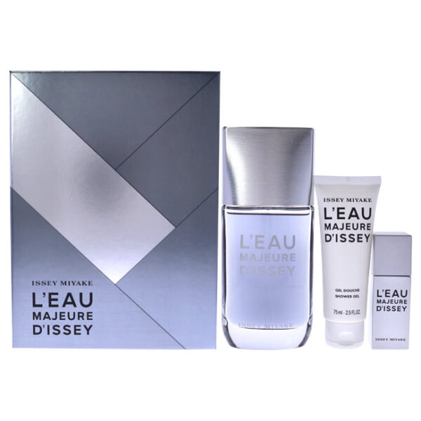 Issey Miyake Leau Majeure Dissey 3 Pc for Men (Gift Set) Issey Miyake Leau Majeure Dissey 3 Pc for Men (Gift Set)
