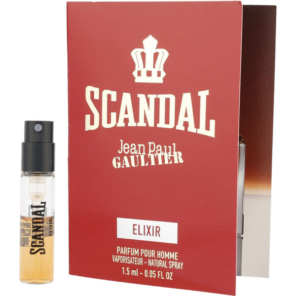 Jean Paul Gaultier Scandal Elixir Pour Homme ON CARD Parfum for Men (Sample)