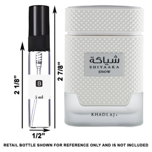 Khadlaj Shiyaaka Snow Eau de Parfum for Men (Sample)
