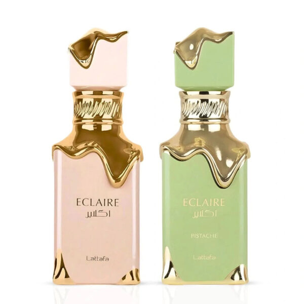 Lattafa Eclaire & Eclaire Pistache Sprays Bundle Eau de Parfum for Unisex Lattafa Eclaire & Eclaire Pistache Sprays Bundle Eau de Parfum for Unisex