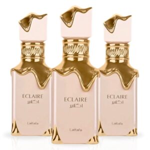 Lattafa Eclaire Pack of 3 Eau de Parfum for Unisex