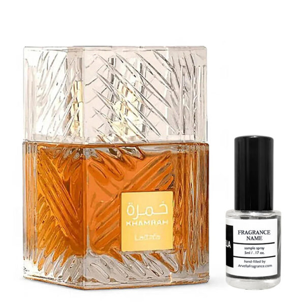 Lattafa Khamrah Eau de Parfum for Unisex (Sample) Lattafa Khamrah Eau de Parfum for Unisex (Sample)