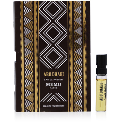 Memo Paris Abu Dhabi Graines Vagabondes Eau de Parfum for Unisex (Sample)