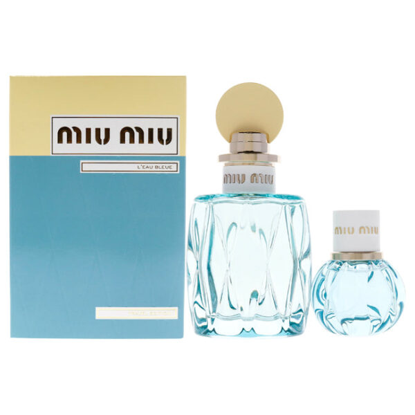 Miu Miu Miu Leau Bleue 2 Pc for Women (Gift Set) Miu Miu Miu Leau Bleue 2 Pc for Women (Gift Set)
