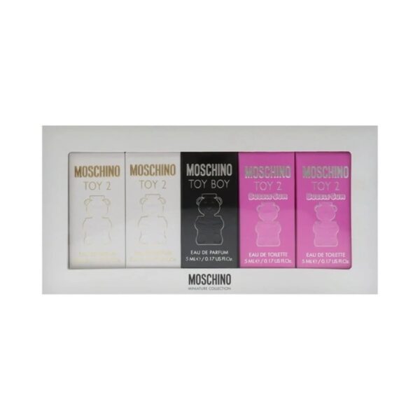Moschino Collection 5 piece Eau de Parfum for Unisex (Gift Set)