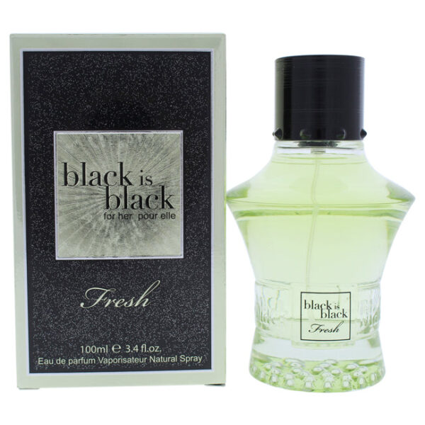 Nu Parfums Black Is Black Fresh Eau de Parfum for Women