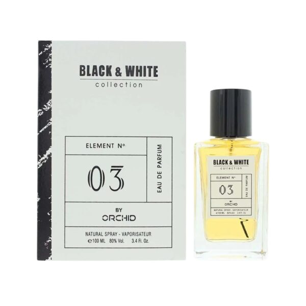 Orchid Element No. 03 Black & White Collection Eau de Parfum for Unisex Orchid Element No. 03 Black & White Collection Eau de Parfum for Unisex