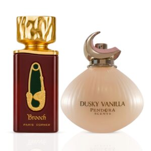 Paris Corner Dusky Vanilla & Brooch Bundle Eau de Parfum for Unisex