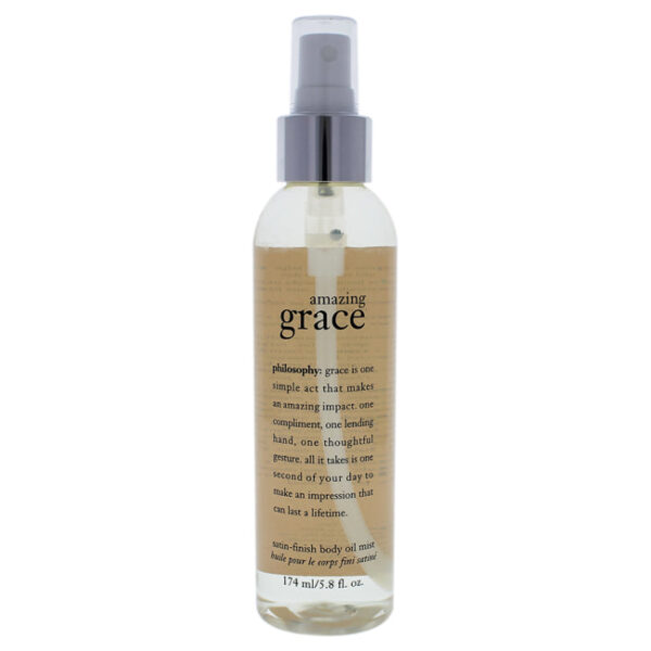 Philosophy Amazing Grace Satin finish Body Oil Mist Body for Women Philosophy Amazing Grace Satin finish Body Oil Mist Body for Women