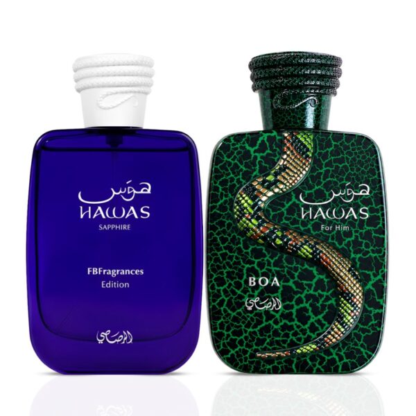 Rasasi Hawas BOA & Hawas Sapphire Eau de Parfum for Men